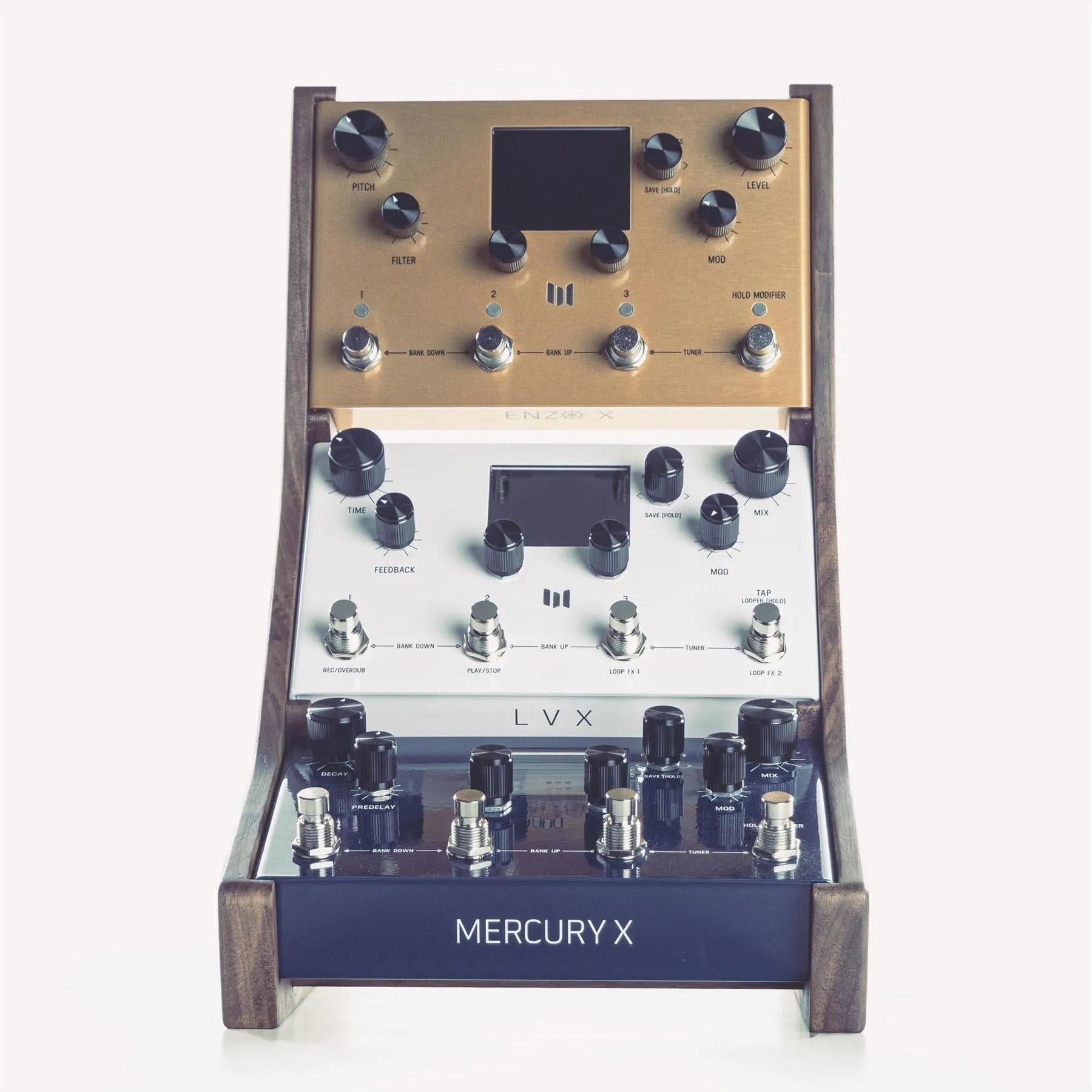 3-tier stand for Meris LVX, Mercury X and Enzo X effects pedals