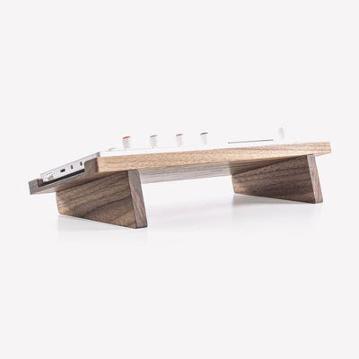 Stand for Teenage Engineering OP-1 / OP-XY · Walnut — handmade by Noizzi in Atlanta, GA