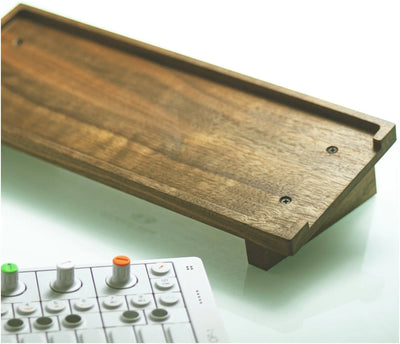 Stand for Teenage Engineering OP-1 / OP-XY · Walnut — handmade by Noizzi in Atlanta, GA