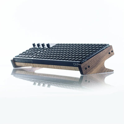 Stand for OXI One · Walnut & Maple — handmade by Noizzi in Atlanta, GA