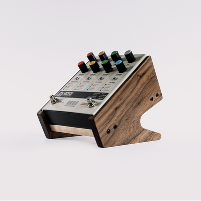 Stand for Hologram Chroma Console · Walnut — handmade by Noizzi in Atlanta, GA