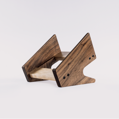 Stand for Hologram Chroma Console · Walnut — handmade by Noizzi in Atlanta, GA