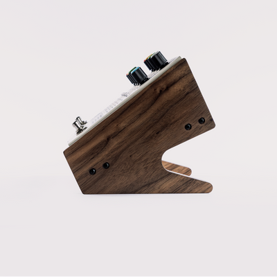 Stand for Hologram Chroma Console · Walnut — handmade by Noizzi in Atlanta, GA