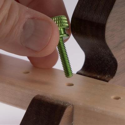 Angled Stand for Eurorack Skiffs · Walnut — handmade by Noizzi in Atlanta, GA