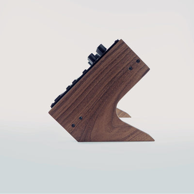 Stand for Elektron Tonverk · 45° · Walnut — handmade by Noizzi in Atlanta, GA