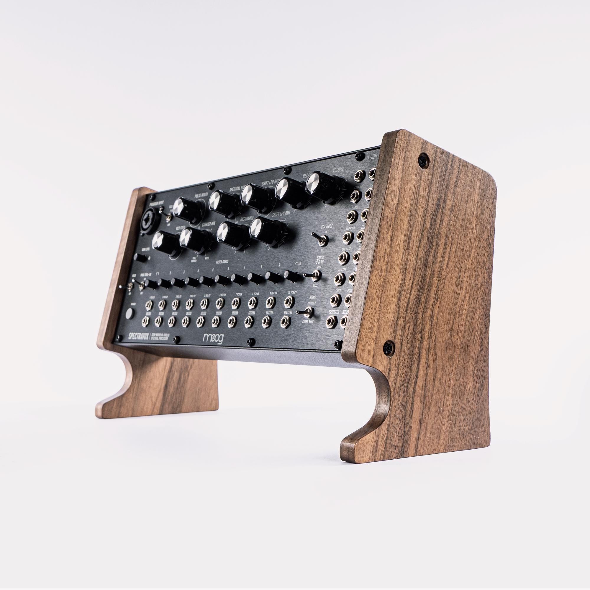 Walnut Mount for Moog Synthesizer Module - DFAM, Mother-32, Subharmonicon, Labryinth, Spectravox and Eurorack