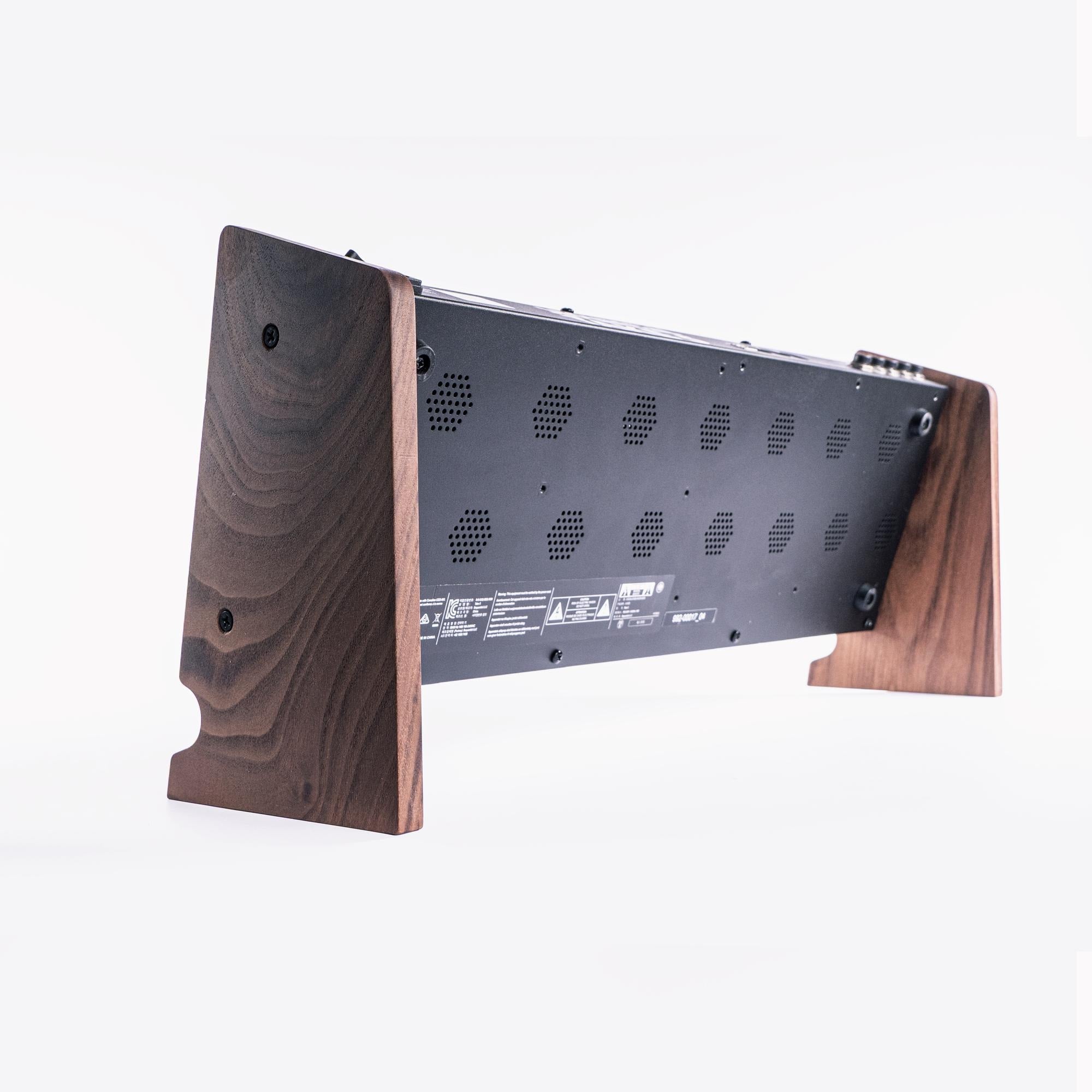 Walnut Mount for Sequential Take-5 and Oberheim Teo-5 Module Synthesizers