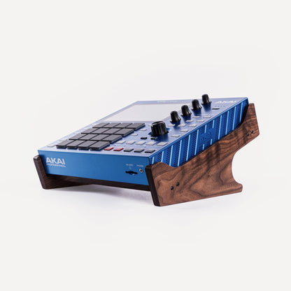 Solid Walnut Stand for Akai MPC One – Music Producer Ergonomic Support