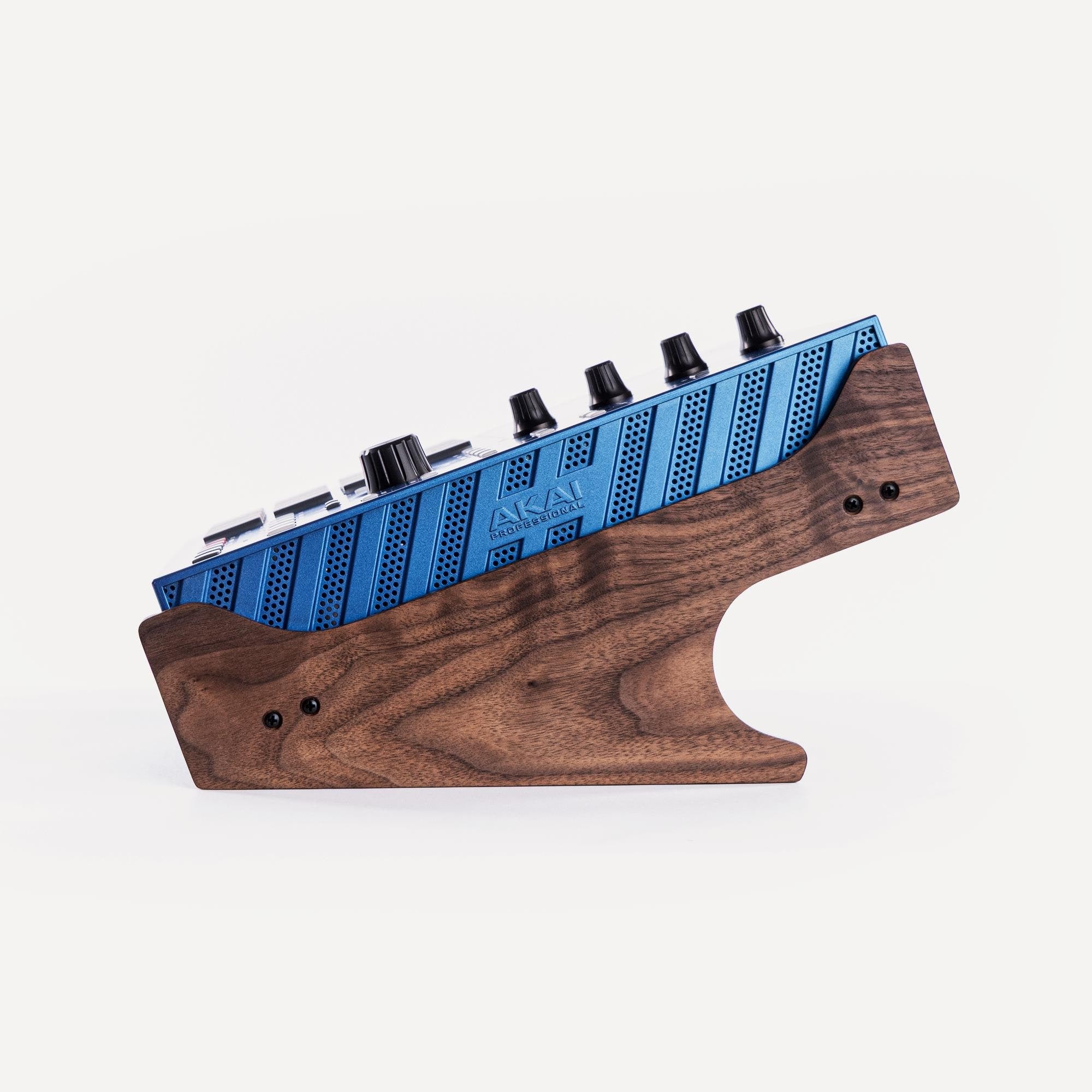 Solid Walnut Stand for Akai MPC One – Music Producer Ergonomic Support