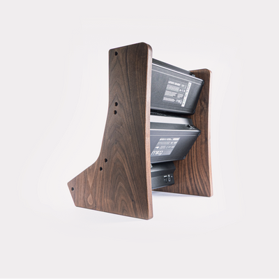 3-Tier Mount for Moog · Walnut — handmade by Noizzi in Atlanta, GA
