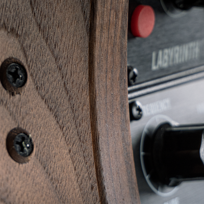 3-Tier Mount for Moog · Walnut — handmade by Noizzi in Atlanta, GA