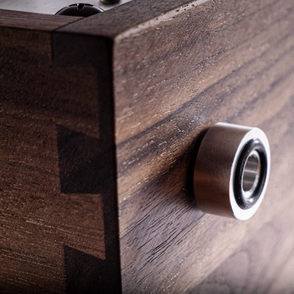 Studio Rack · Dovetail Edition · Walnut — handmade by Noizzi in Atlanta, GA