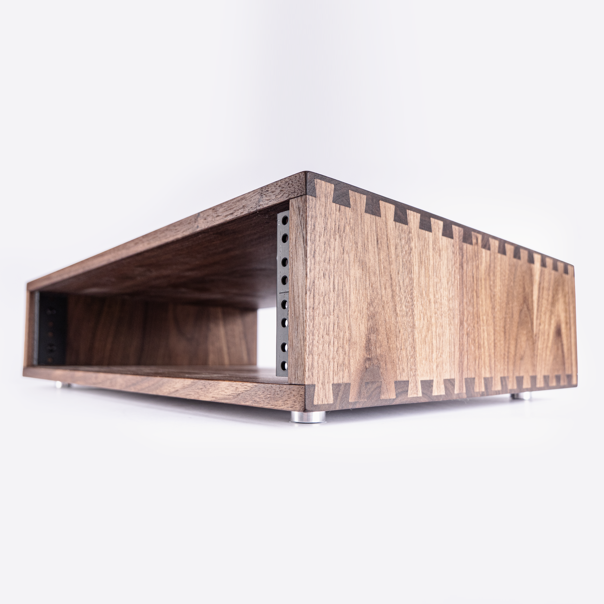 Studio Rack · Dovetail Edition · Walnut — handmade by Noizzi in Atlanta, GA
